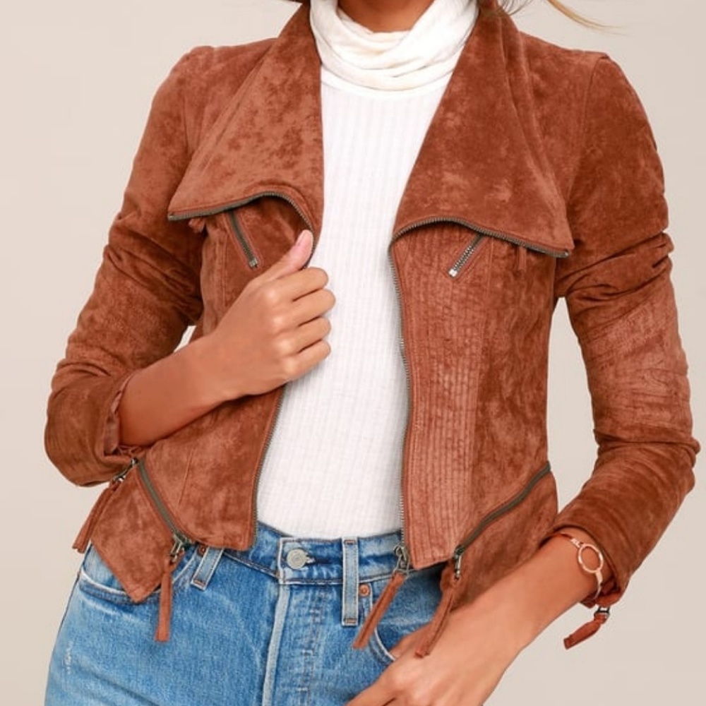 Lulu's suede jacket